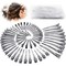 60Pcs Metal Duck Billed Hair Clips for Women Styling Sectioning, Silver Hair Pins(60pcs Mixed)